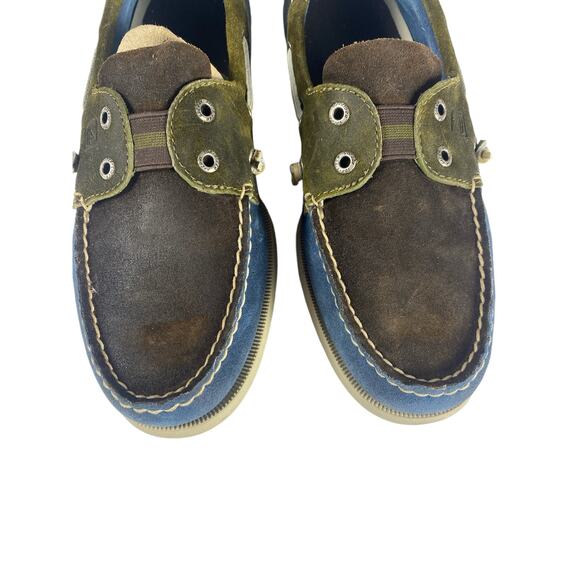 Sperry Top Sider non marking Blue boat shoes size 11.5 - Picture 9 of 10